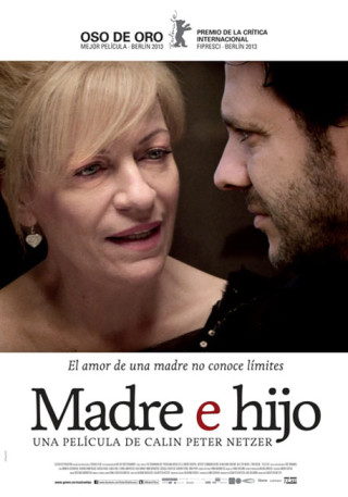 Cartel de Madre e hijo